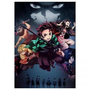 Demon Slayer: Kimetsu no Yaiba Season 2 Official Poster - High Quality  Prints 11x17 