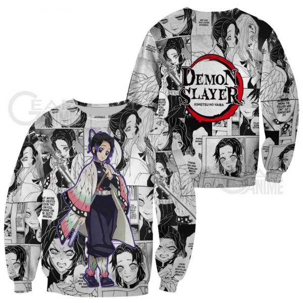 shinobu kocho shirt demon slayer anime mix manga hoodie gearanime 2 - Demon Slayer Shop