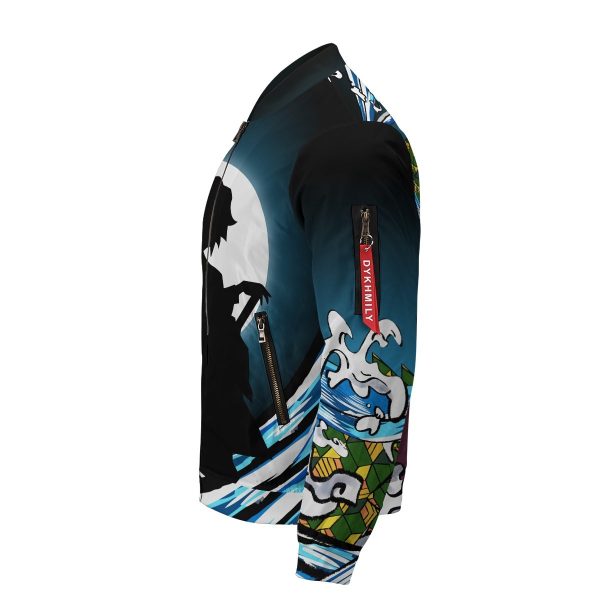Giyu Water Style Bomber Jacket Official Demon Slayer Merch