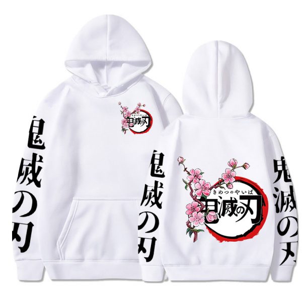 Demon Slayer Anime Graphics Print Hoodie Long Sleeve Pullovers Casual Fashion Tops Unisex Clothes Kimetsu No 4 - Demon Slayer Shop