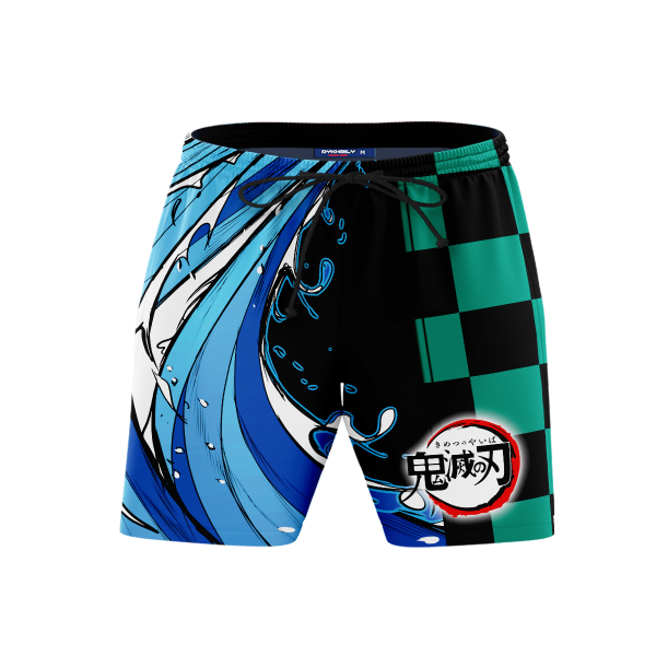 Slayer Kamado Beach Shorts Official Demon Slayer Merch