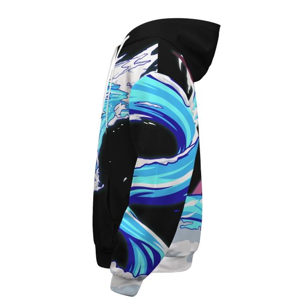 Tanjiro Water Style Unisex Pullover Hoodie Official Demon Slayer Merch