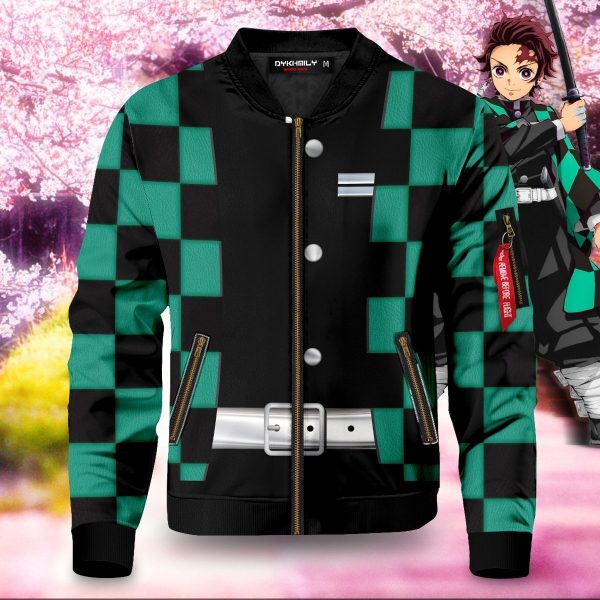 Tanjiro Kamado Bomber Jacket Official Demon Slayer Merch
