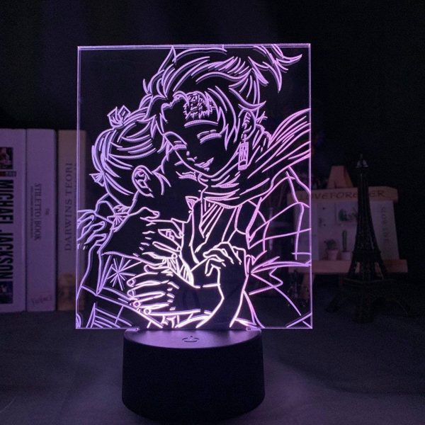 Demon Slayer Lamp  Young Tanjiro & Nezuko Without Remote (7 colors) Official Demon Slayer Merch