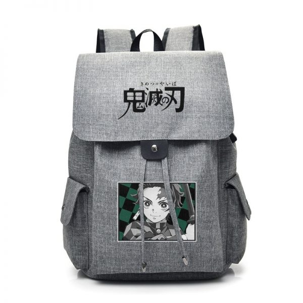 Anime Demon Slayer Kimetsu no Yaiba Large Capacity Backpack Unisex Teenagers Shoulder Bag Book Schoolbag for - Demon Slayer Shop