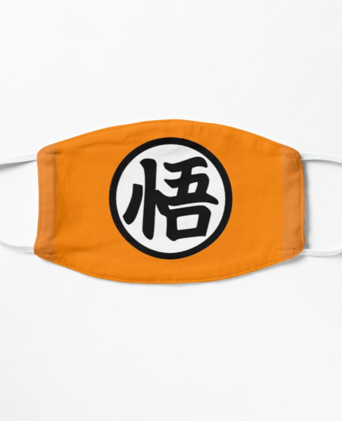 Dragon Ball Face Masks - Dragon Ball Goku Symbol Mask » Dragon Ball Store