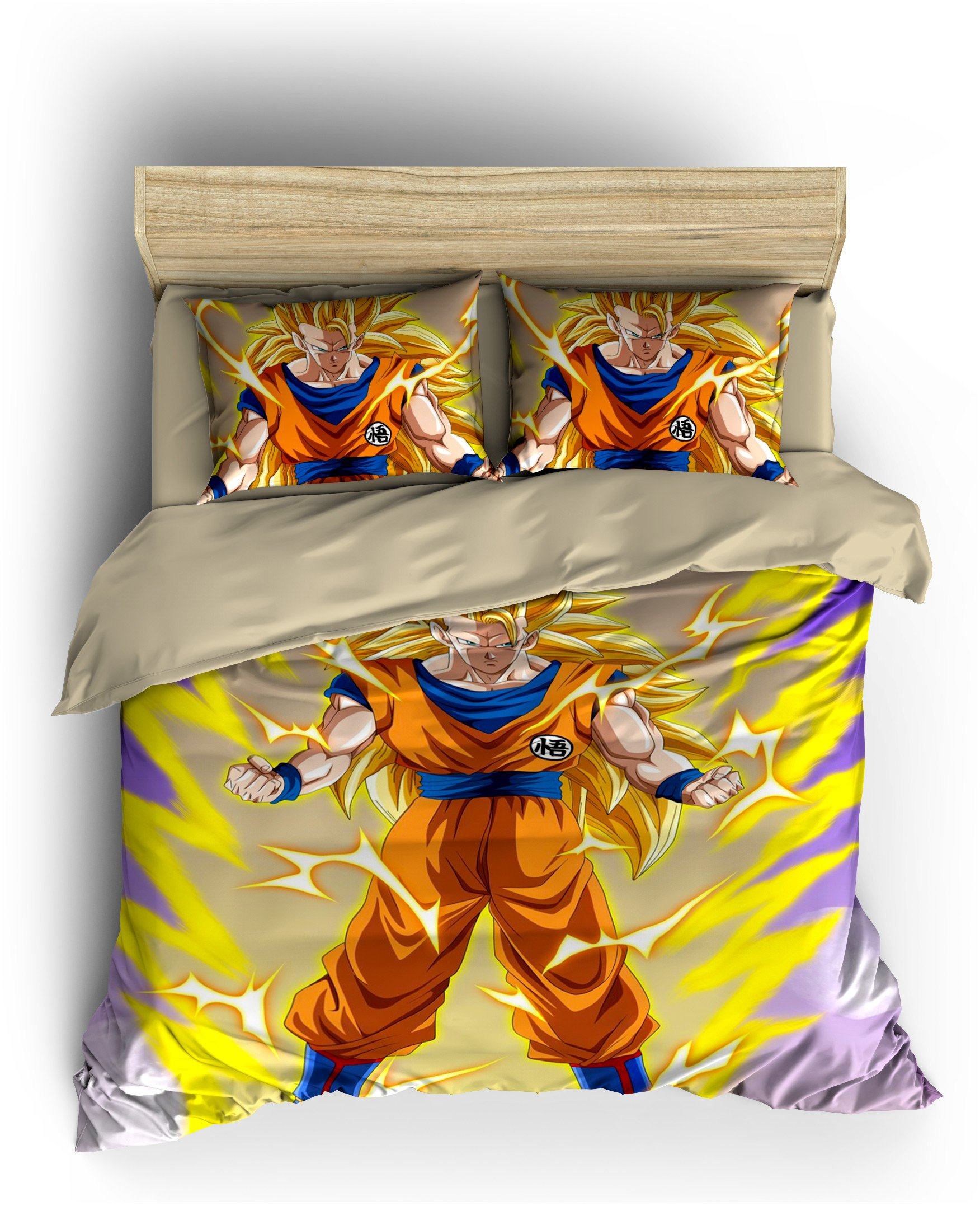 Dragon Ball Bedding Sets - Goku SSJ3 DBZ store » Dragon Ball Store