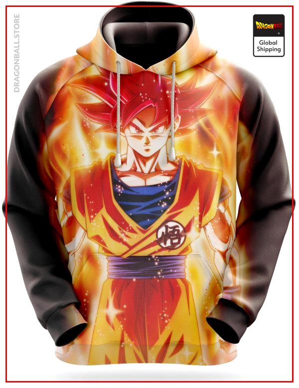 Dragon Ball Super Sweatshirt  Goku Super Saiyan God S Official Dragon Ball Z Merch
