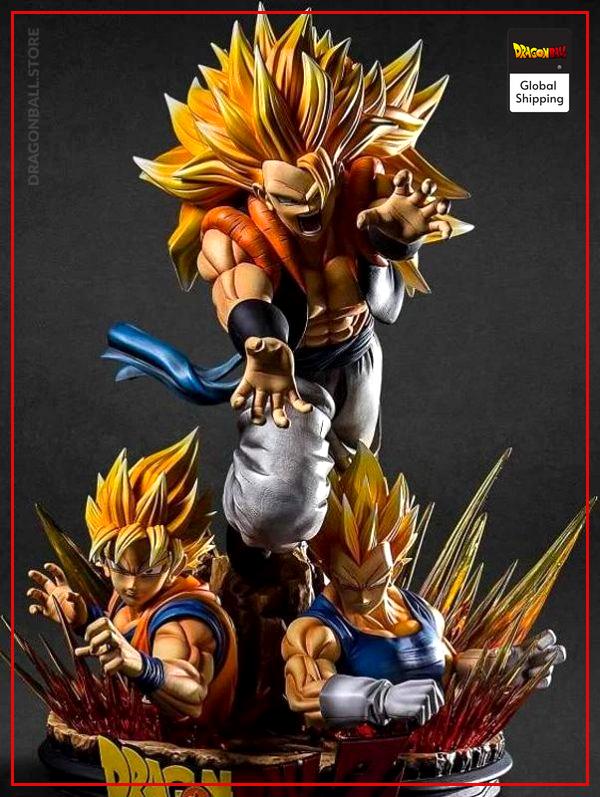 Fusion Saiyan Collector Figure Default Title Official Dragon Ball Z Merch