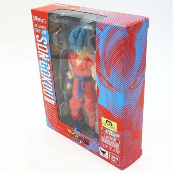 Dragon Ball Z Son Goku Action Figure Super Saiyan Blue Hair Model Toys 5 - Dragon Ball Store