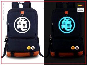 Dragon Ball Z Kanji 17 Laptop Backpack, Orange