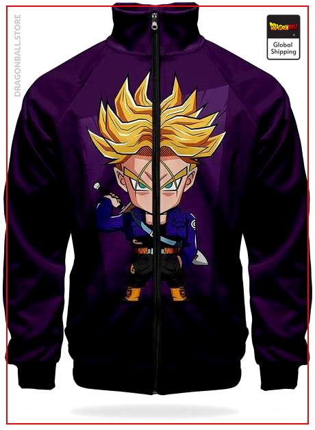 DBZ Track Jacket Trunks of the Future XS Official Dragon Ball Z Merch