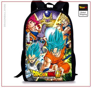 Dragon Ball Super Bruised Goku Red Kaioken Streetwear Backpack — DBZ Store