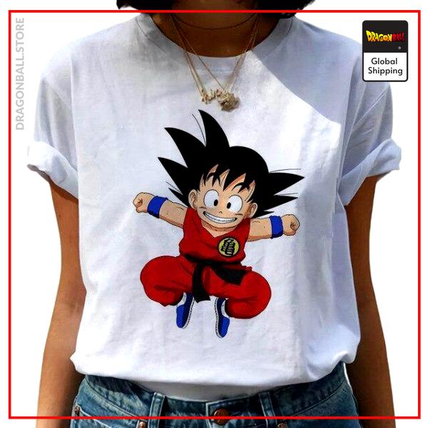 DBZ Woman T-Shirt Goku Small S Official Dragon Ball Z Merch