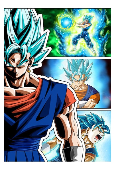 Japanese Anime Dragon Ball Goku Vegeta Dragon Ball Poster Art Canvas Painting Mural Printing Home Living 8.jpg 640x640 8 - Dragon Ball Store