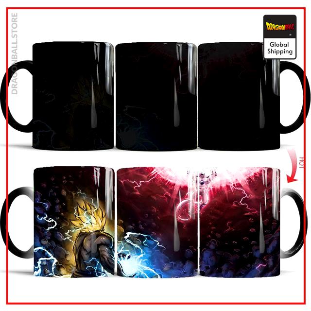 Dragon Ball Thermosensitive Mugs - Goku SSJ1 vs Frieza DBZ store ...