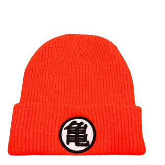 Dragon Ball Z Beanie  Kanji "Go" and "Kame" Orange - "Kame" Official Dragon Ball Z Merch