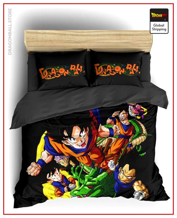 Comforter Cover DBZ  Goku Shenron Single - AU (140x210cm) Official Dragon Ball Z Merch