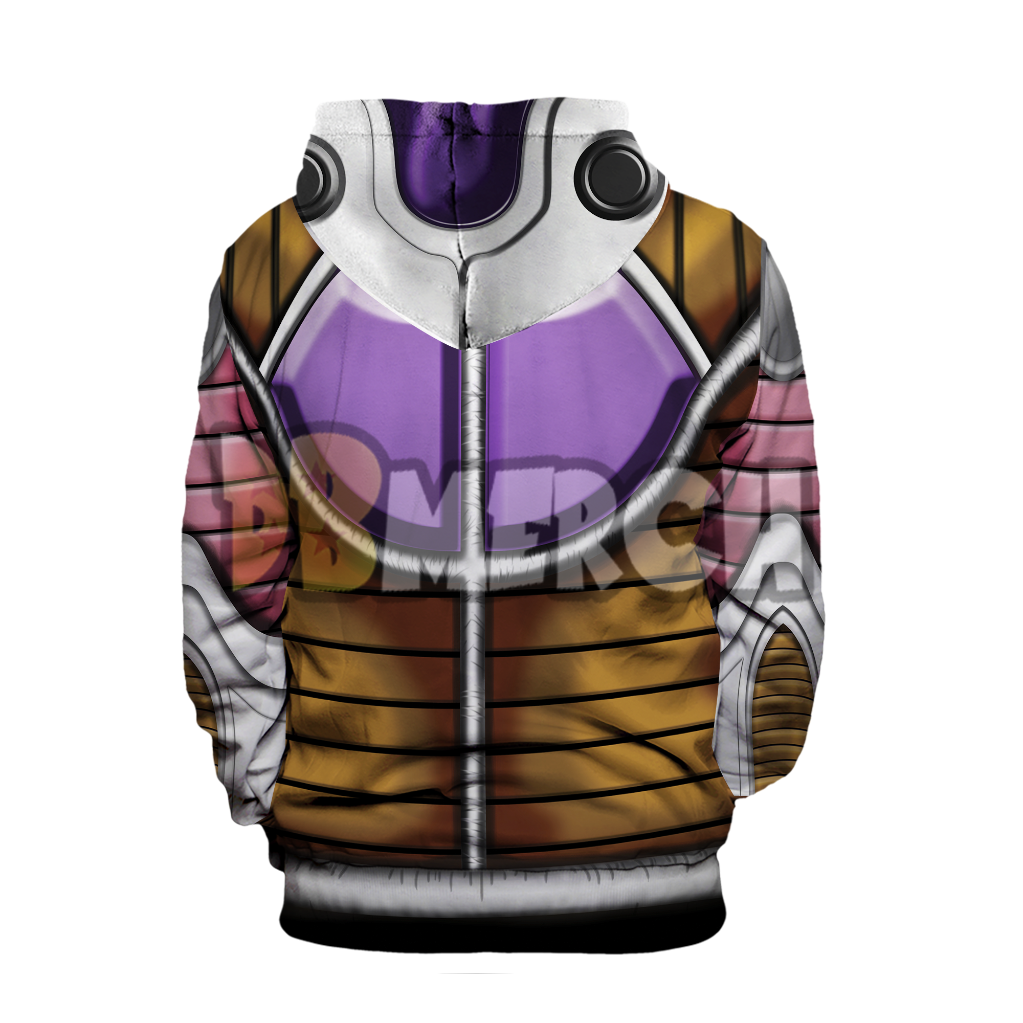 Dragon Ball Hoodies Base Frieza Armor Hoodie DBM2806 » Dragon Ball Store