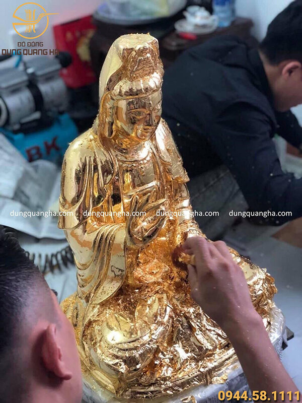Dát vàng tượng phật