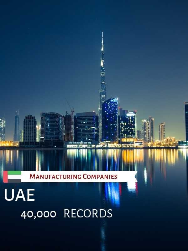 Manufacturing Companies in UAE