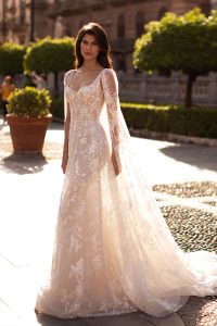 Shop Massima, Floral Wedding Gown by Milla Nova