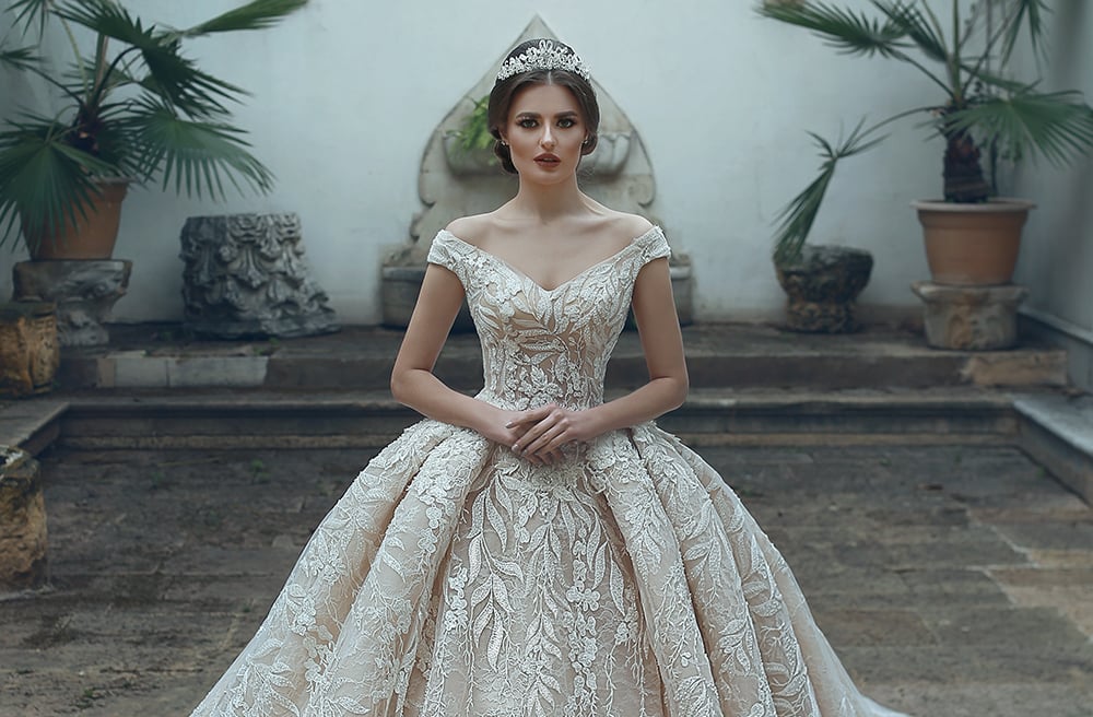 Model in a Wedding Dress