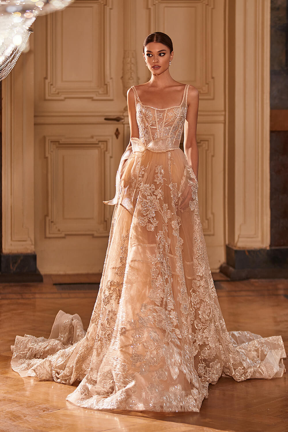 Florence beaded gown