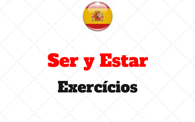 Verbos Ser Y Estar Atividades Exercícios De Espanhol