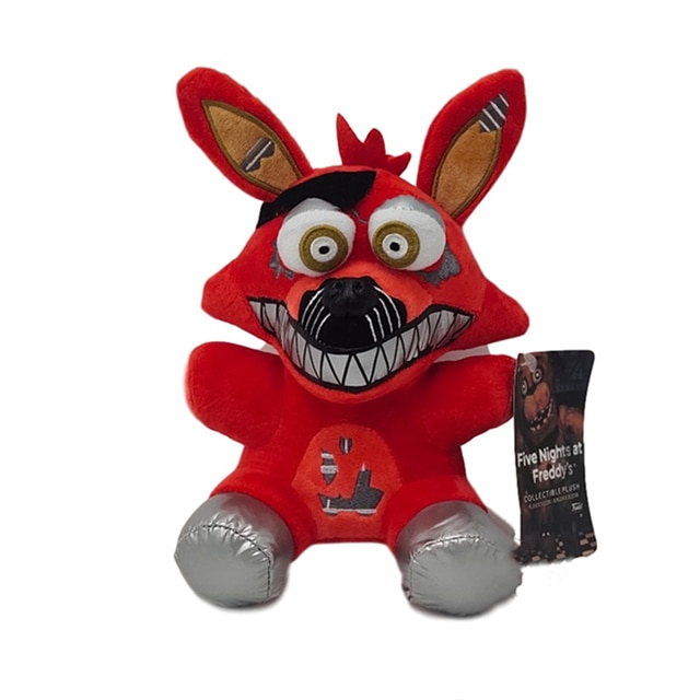 18cm FNAF Stuffed Plush Toys Freddy Fazbear Bear Foxy Rabbit Bonnie Chica Peluche Juguetes 5 - FNAF Plush