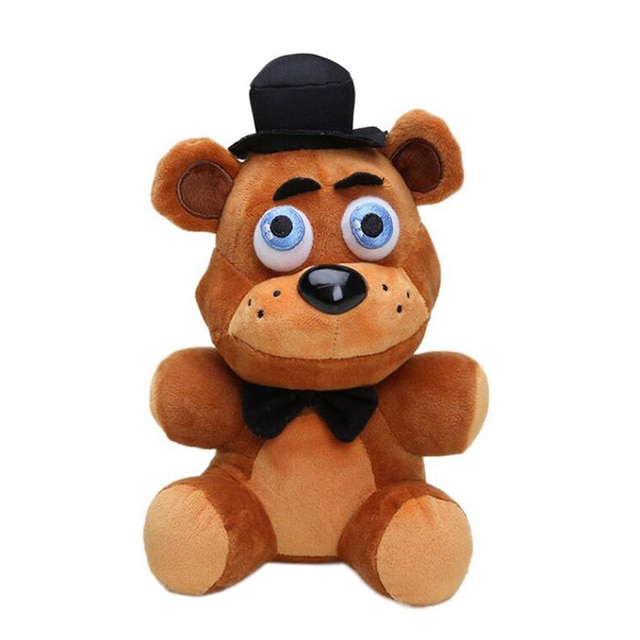 18cm FNAF Stuffed Plush Toys Freddy Fazbear Bear Foxy Rabbit Bonnie Chica Peluche Juguetes 5 Nights 30.jpg 640x640 30 - Hover Ball