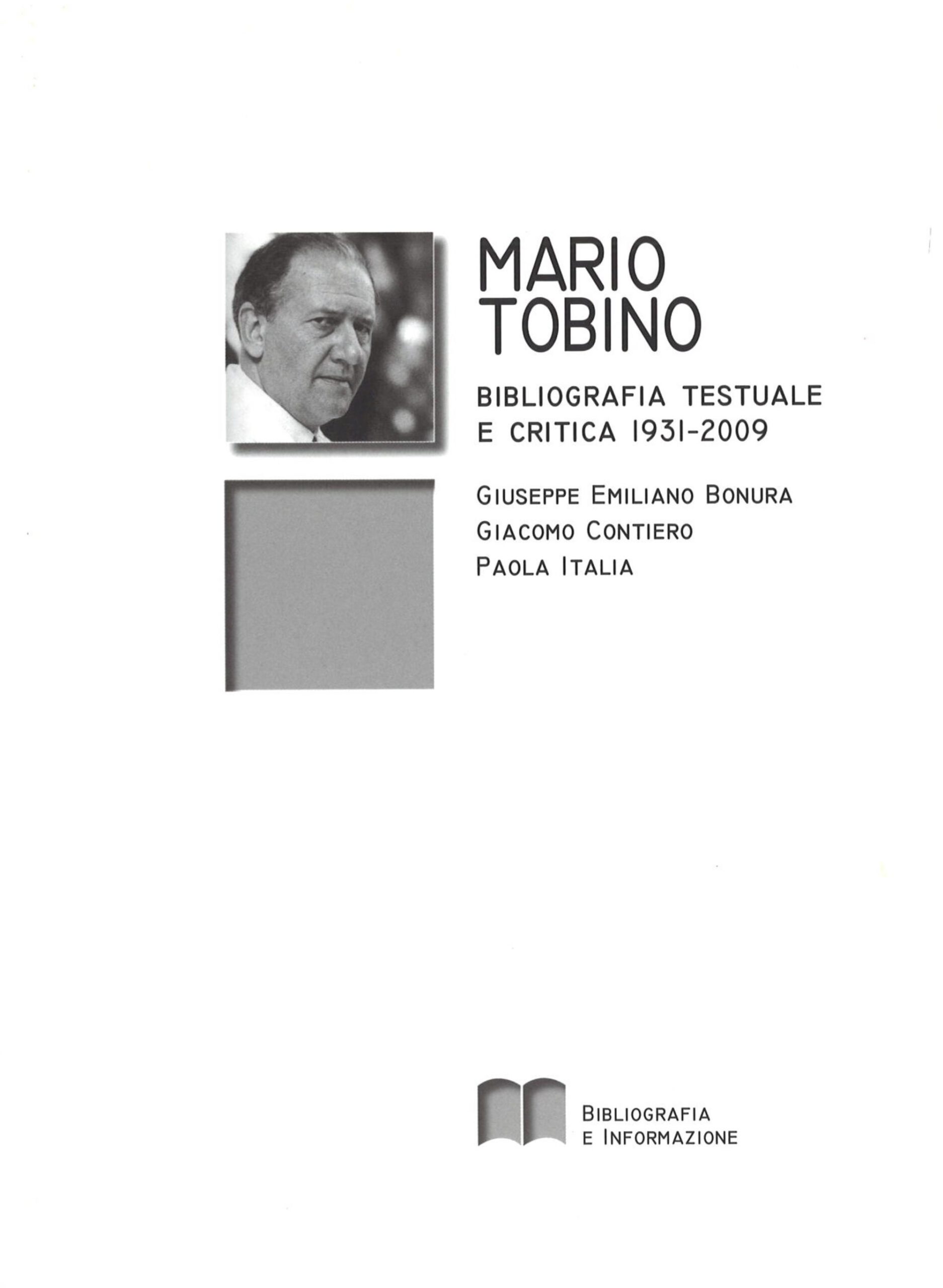 LA CRITICA Fondazione Mario Tobino
