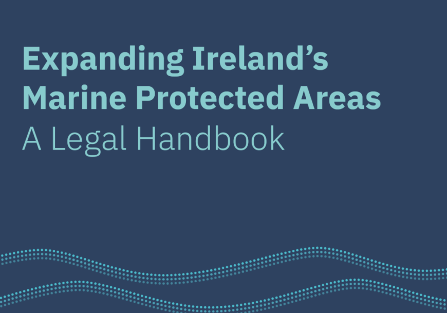 Expanding Ireland’s Marine Protected Areas – A Legal Handbook