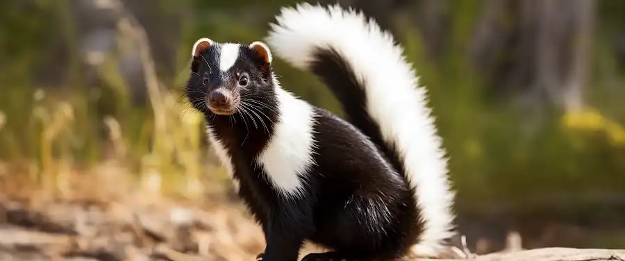 Striped Skunk - Mephitis mephitis - NatureWorks