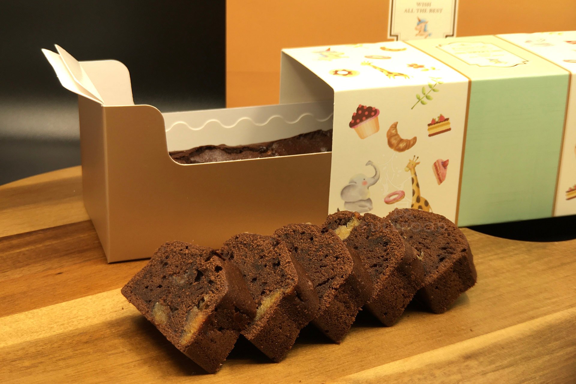 honey almond chocolate loaf gift box