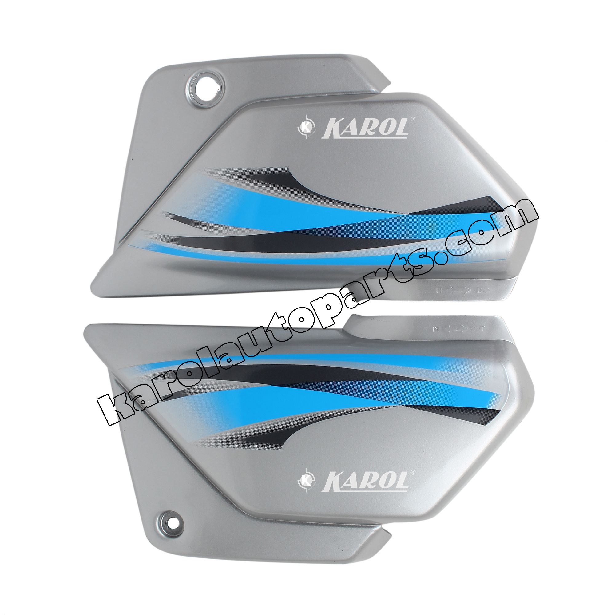 Side Panel for Hero Splendor Plus, Type 3 Double Nut Explore Quality