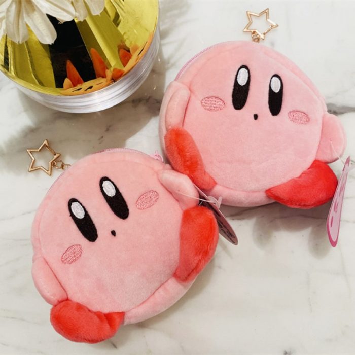 Kawaii Kirby Plush Toy Hand Bag Cartoon Star Kirby Messenger Bag Plush Toy for Girls Birthday 4 - Kirby Plush