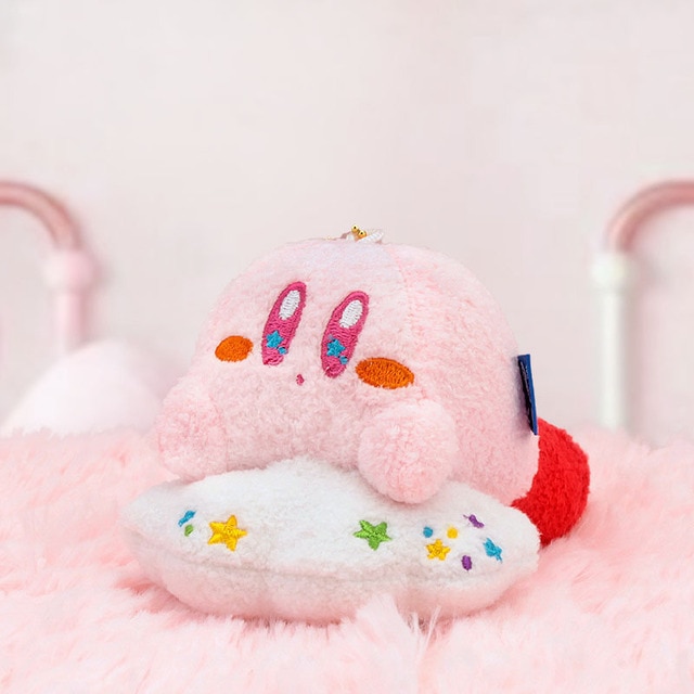 Anime Kawaii Cute Cartoon Star Kirby Plush Doll Toy Pendant Pink Girl Heart Bag Pendant Keychain 12.jpg 640x640 12 - Kirby Plush