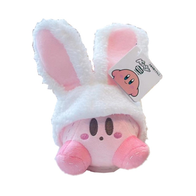 Anime Kawaii Cute Cartoon Star Kirby Plush Doll Toy Pendant Pink Girl Heart Bag Pendant Keychain 4.jpg 640x640 4 - Kirby Plush