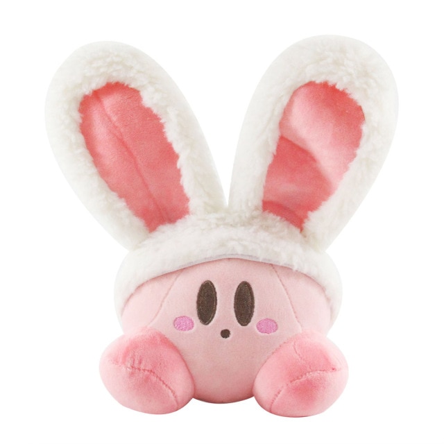 24cm Star Kirby Plush Cartoon Toys Rabbit Ear Stuffed Peluche Great Christmas Birthday For Children Gift 1.jpg 640x640 1 - Kirby Plush