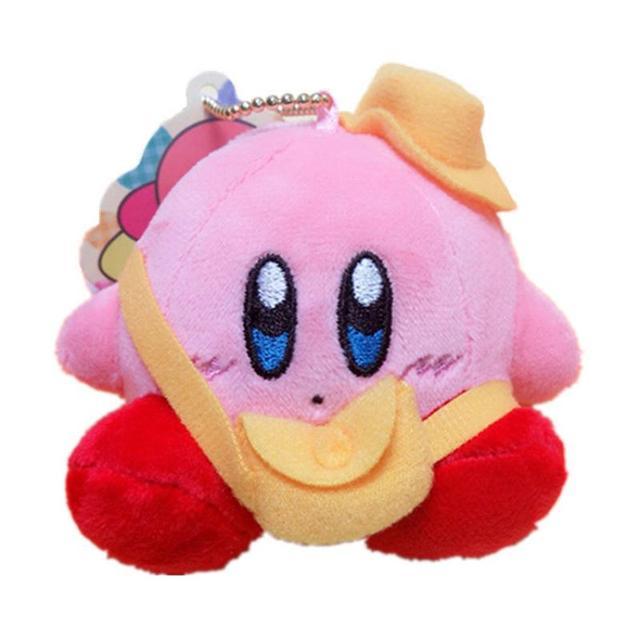 Anime Kawaii Cute Cartoon Star Kirby Plush Doll Toy Pendant Pink Girl Heart Bag Pendant Keychain 18.jpg 640x640 18 - Kirby Plush