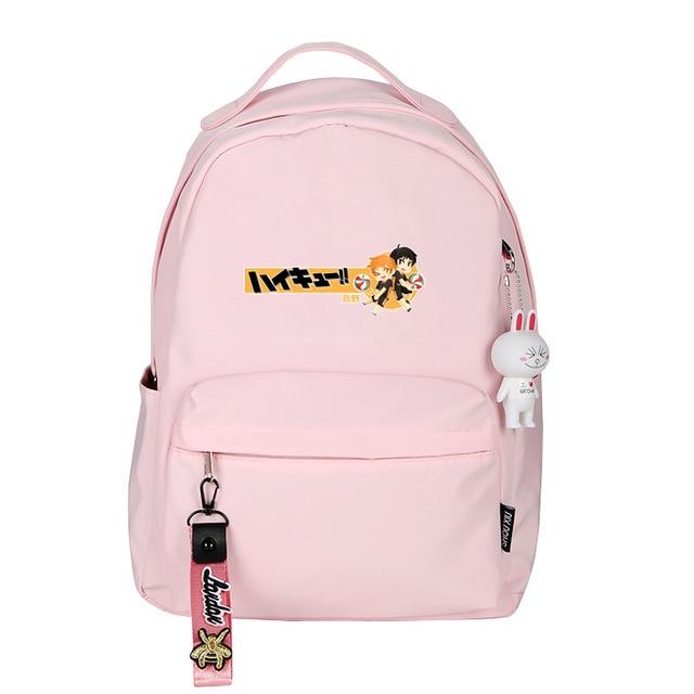 Haikyuu Backpack !! HS0911 Pink Pastel Official HAIKYU SHOP Merch