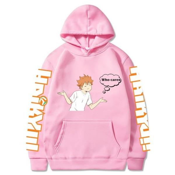 Hoodie Hinata HS0911 Pink / S Official HAIKYU SHOP Merch