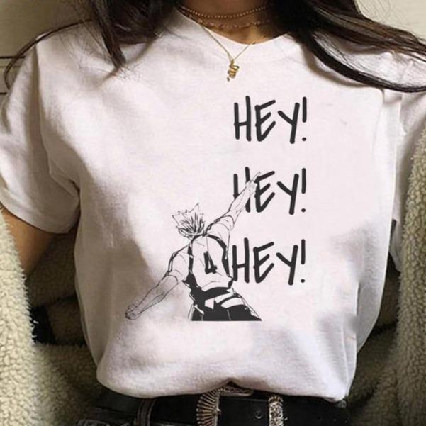 Haikyuu Tshirt Hey! HS0911 S Official HAIKYU SHOP Merch