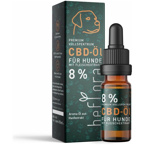 Beflora - CBD Öl für Hunde: Vollspektrum Öl - Beflora CBD