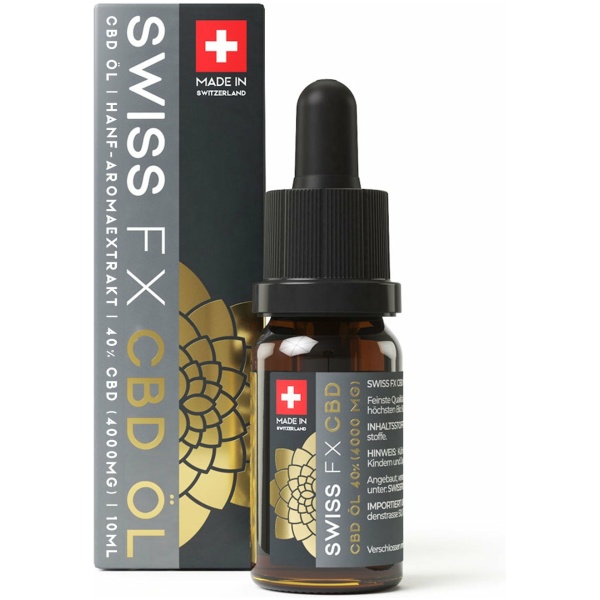 CBD Öl 40% Vollspektrum von SWISS FX