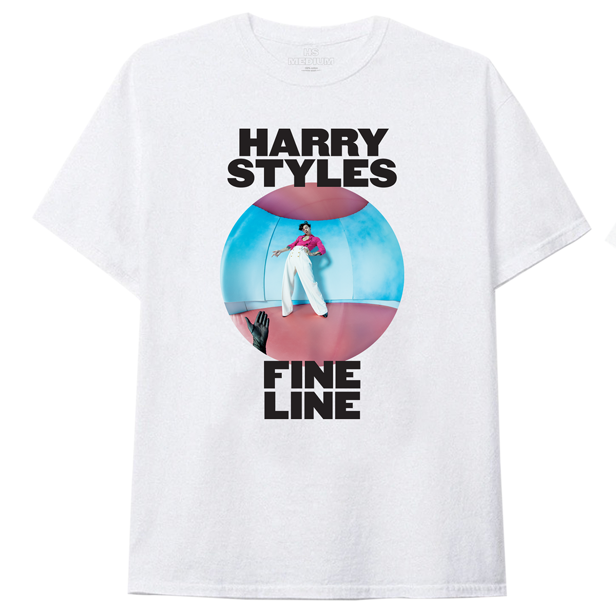 FINE LINE WHITE TEE 1 1 - Harry Styles Store