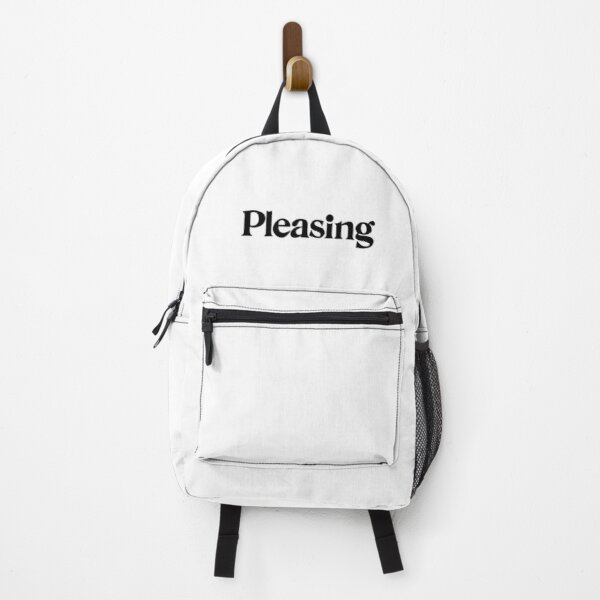 Harry Styles Pleasing Sticker - Black Backpack RB2103 product Offical harry styles Merch