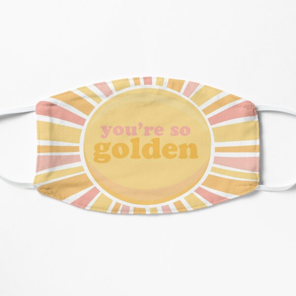 you're so golden  Flat Mask RB2103 product Offical harry styles Merch