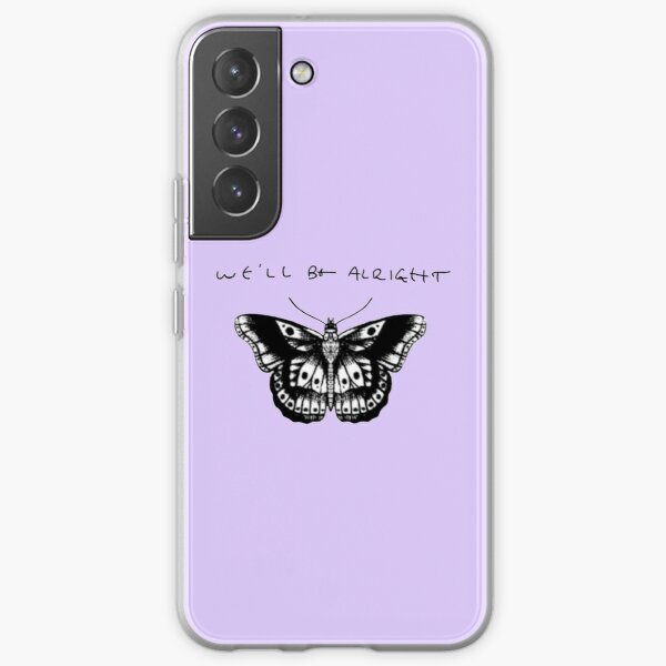 Harry Styles Fine Line Handwriting Butterfly Tattoo Purple Samsung Galaxy Soft Case RB2103 product Offical harry styles Merch